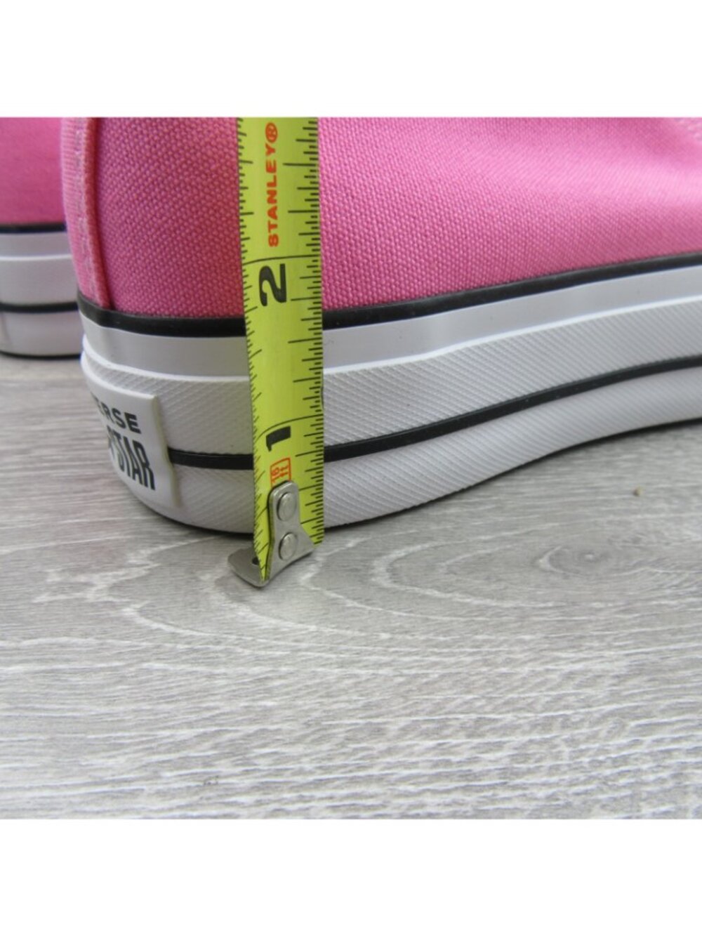 Converse CTAS Lift HI Womens Size 8 Pink White Sneakers NEW A08216F - Picture 8 of 14